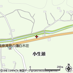 茨城県久慈郡大子町小生瀬2901周辺の地図