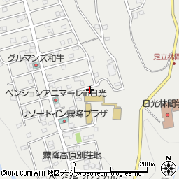 栃木県日光市所野1541-876周辺の地図