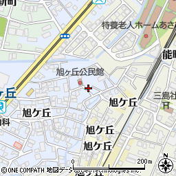 富山県高岡市旭ケ丘114-8周辺の地図