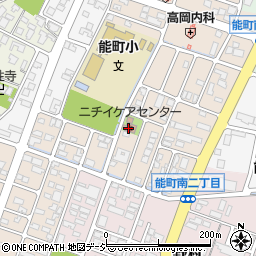ニチイ　ケアセンター能町周辺の地図