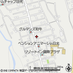 栃木県日光市所野1541-383周辺の地図
