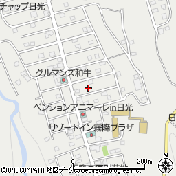 栃木県日光市所野1541-390周辺の地図