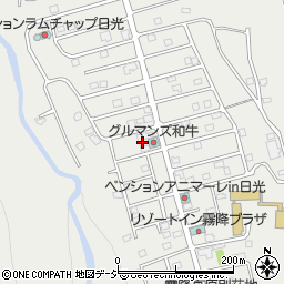 栃木県日光市所野1541-297周辺の地図