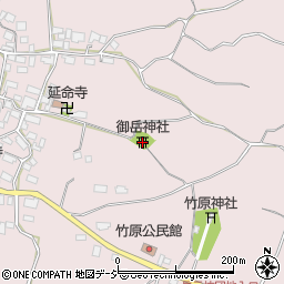 御岳神社周辺の地図