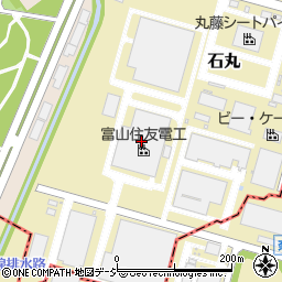 富山住友電工周辺の地図