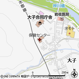 大子町役場　健康増進課周辺の地図