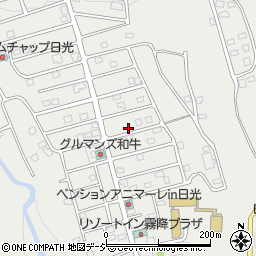 栃木県日光市所野1541-2672周辺の地図