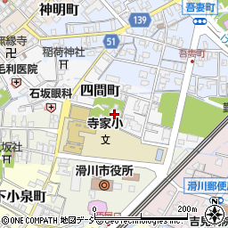 徳城寺周辺の地図