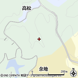 石川県かほく市内高松ほ周辺の地図