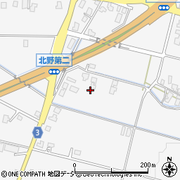 富山県滑川市北野714-3周辺の地図