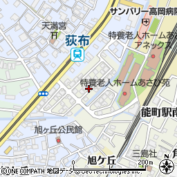 富山県高岡市荻布四つ葉町周辺の地図