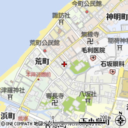 富山県滑川市瓢町周辺の地図