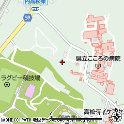 石川県かほく市内高松ク周辺の地図
