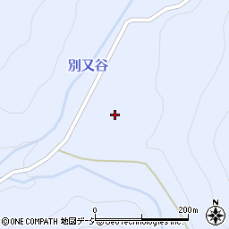 富山県魚津市二ケ周辺の地図