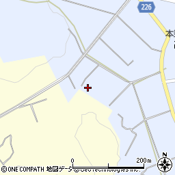 石川県かほく市元女チ周辺の地図