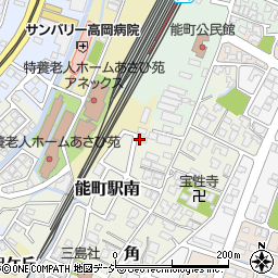 富山県高岡市能町駅南5周辺の地図