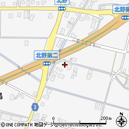 富山県滑川市北野712周辺の地図