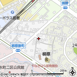 富山県滑川市柳原新町周辺の地図
