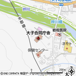 茨城県出先機関　土木部常陸大宮土木事務所大子工務所道路河川整備課周辺の地図