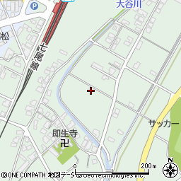 石川県かほく市内高松午周辺の地図