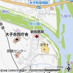 岩佐医院周辺の地図