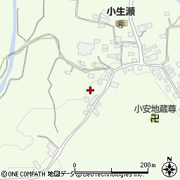 茨城県久慈郡大子町小生瀬3903-2周辺の地図