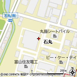 富山県高岡市石丸周辺の地図