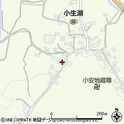 茨城県久慈郡大子町小生瀬3902-2周辺の地図