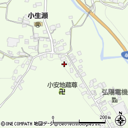 茨城県久慈郡大子町小生瀬3842周辺の地図