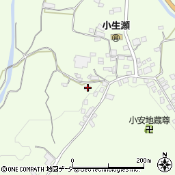 茨城県久慈郡大子町小生瀬3901周辺の地図