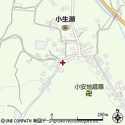 茨城県久慈郡大子町小生瀬3849-2周辺の地図