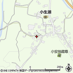 茨城県久慈郡大子町小生瀬3902-7周辺の地図