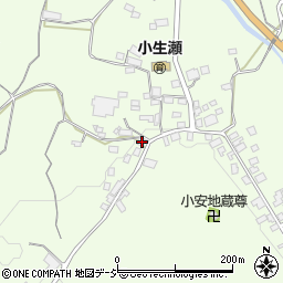 茨城県久慈郡大子町小生瀬3902-1周辺の地図