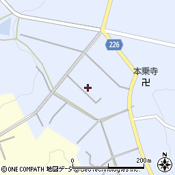 石川県かほく市元女四周辺の地図