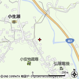 茨城県久慈郡大子町小生瀬4156周辺の地図