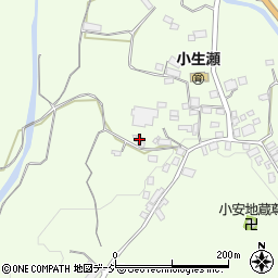 茨城県久慈郡大子町小生瀬4004-1周辺の地図