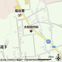 大和田内科周辺の地図