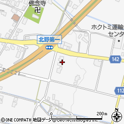 富山県滑川市北野817周辺の地図