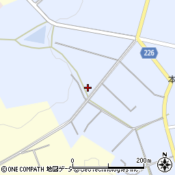 石川県かほく市元女ニ周辺の地図