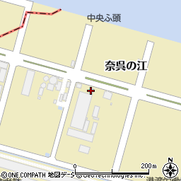 日通富山運輸新港周辺の地図