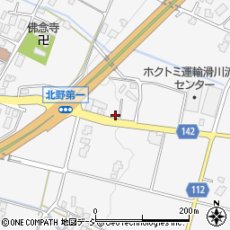 富山県滑川市北野869周辺の地図