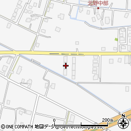 富山県滑川市北野518周辺の地図