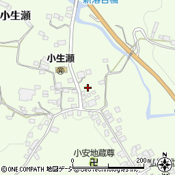 茨城県久慈郡大子町小生瀬4052-1周辺の地図