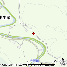 茨城県久慈郡大子町小生瀬854周辺の地図