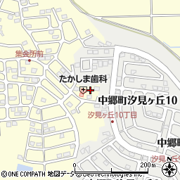 茨城県北茨城市中郷町松井110周辺の地図