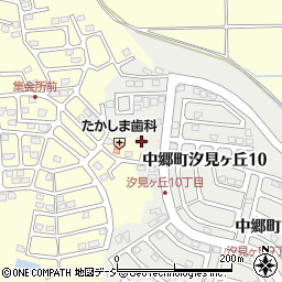 茨城県北茨城市中郷町松井110-19周辺の地図
