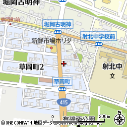 北陸銀行新湊支店堀岡周辺の地図