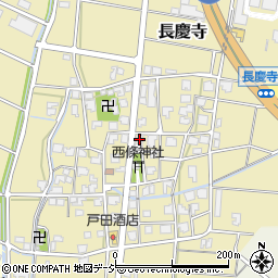 富山県高岡市長慶寺270周辺の地図