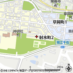 県営住宅堀岡団地２号館周辺の地図