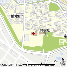 堀岡コミュニティセンター周辺の地図